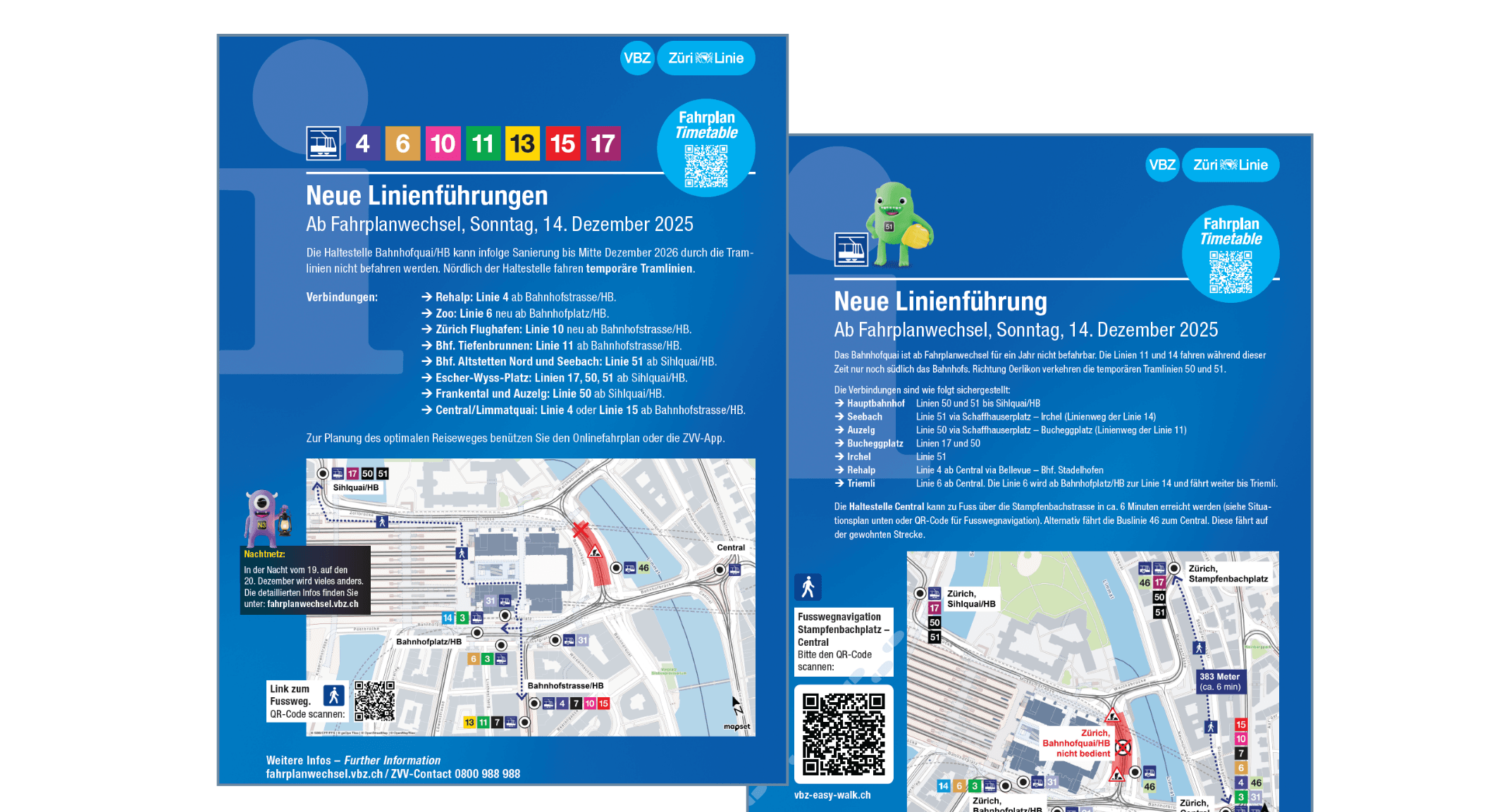 Starke Visualisierung am Beispiel der VBZ